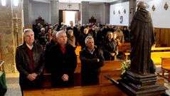 La procesi�n del san Antonio en Pet�n remat� en la iglesia para la misa