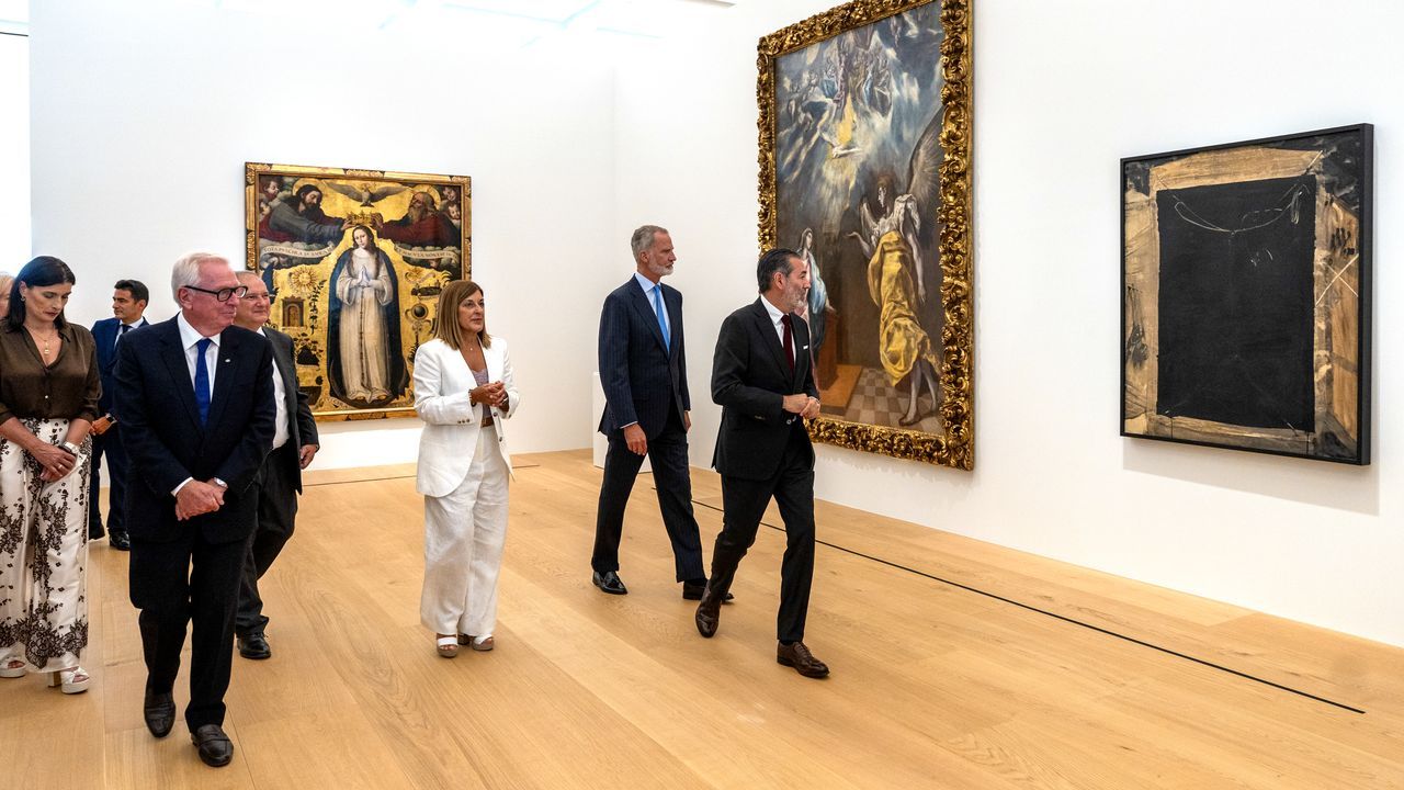 Felipe VI inaugura Faro Santander, nuevo espacio para el arte, abierto al mundo y al futuro