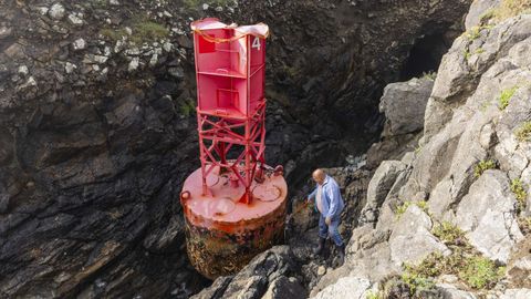 La baliza hallada esta semana en Nemia, Muxa, no emite radiacin, segn la Guardia Civil.