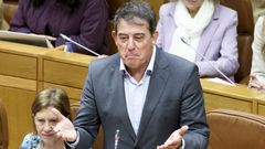 El portavoz del PSdeG, Jos Ramn Gmez Besteiro.