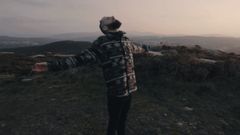 �scar Fern�ndez, en el videoclip de la canci�n