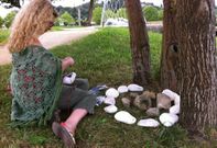 Los artistas convertir�n la contemplaci�n del paisaje del L�rez y sus m�rgenes en obras de arte.