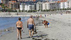 Los ba�istas aprovecharon la playa hasta el �ltimo d�a de septiembre
