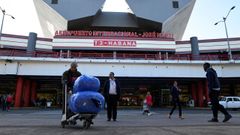 Exterior del aeropuerto internacional Jos� Mart�n de La Habana