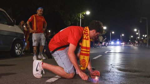 Celebraci�n de la Eurocopa