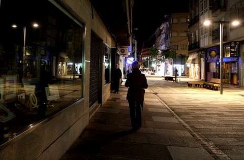 El comercio de Vilagarc�a repetir� el fin de semana los apagones convocados en febrero.