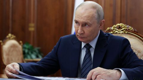 El presidente ruso, Vladimir Putin.