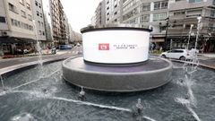 La rotonda de la pantalla pone mensajes al rev�s