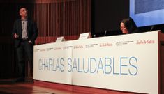 Jer�nimo Pardo durante su ponencia en el ciclo �Charlas Saludables�, ayer en Afundaci�n. 