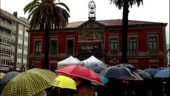 Arousa festeja ya el 2013 con sus uvas adelantadas