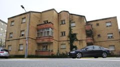 Antiguas viviendas de profesores, ubicadas justo al lado del colegio Frei Luis de Granada