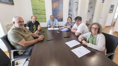 Foto de la asamblea constituyente de San Sadurni�o Enerx�a. 