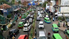 Ciudad de Bogor, en Indonesia