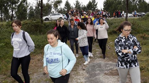 Andaina solidaria Congalsa POR EL MONTE DE A CUROTA