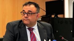 El director del Servicio Canario de Salud, Conrado Dom�nguez, el pasado 20 de julio