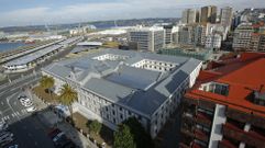 VISTAS DE LA ANTIGUA F�BRICA DE TABACOS Y ACTUAL AUDIENCIA PROVINCIAL DE A CORU�A. JUZGADOS