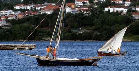 El Encontro de Embarcaci�ns Tradicionais de Combarro es uno de los m�s representativos de Galicia.