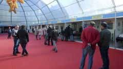 Imagen de archivo de un mercado navide�o en Ferrol