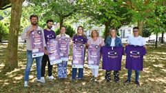 Representantes do Concello de Taboada, a Deputacin, a Xunta e os organizadores, presentaron este mrcores o programa da Festa da Mocidade