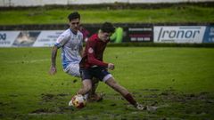 Samu (en una imagen del partido frente al Estradense) ser&aacute; baja en el choque ante el Barco.