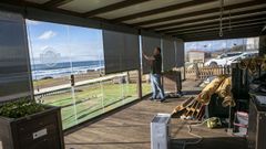 Manuel Tom� apura estos d�as la puesta a punto de Chiringo Surf As Furnas