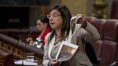 La diputada gallega del PP Ana Beln Vzquez, en un pleno del Congreso.