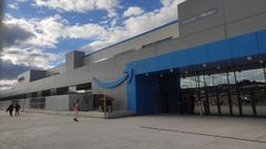  Centro Log�stico de Amazon en Asturias, en Bobes (Siero)