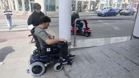 Muchas rampas no son accesibles por la falta de inclinaci�n.