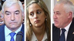LOS TRES IMPUTADOS. Lino Rodr�guez, de Pol, est� imputado por amenazas y se investigan otros presuntos delitos; Mar�a Loureiro (Viveiro), en relaci�n a un presunto delito en el campo del urbanismo, y Manuel Mart�nez, de Becerre�, est� imputado por una obra de la Diputaci�n en Portomar�n
