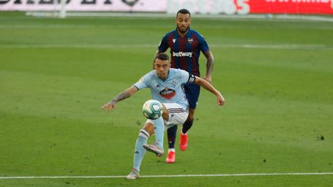 Celta-Levante (2-3) el 16 de julio del 2020.