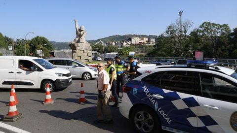Este lunes comenzaron las obras de asfaltado de la calle Progreso provocando grandes atascos en la entrada a la ciudad