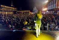 El cielo concedi� una tregua el pasado a�o en el Obradoiro para festejar la llegada del 2013.