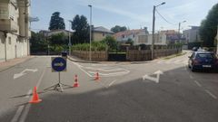 La ca�da de otra rama de un �rbol oblig� este s�bado a cortar dos calles en A Caeira, en Poio