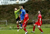 El partido entre el Palmeira y el Crocha disputado en Vent�n acab� con empate a dos tantos.