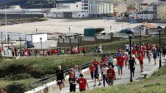 Caminata incluida en el programa de la Semana da Mobilidade