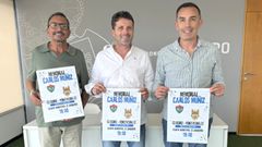 Muiz, Romero y Martnez, en la presentacin.