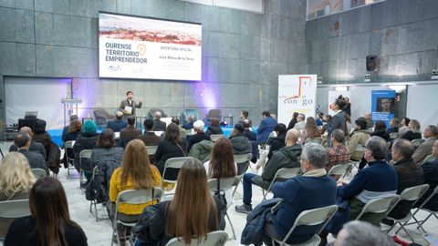 Primera jornada del congreso Ourense Territorio Emprendedor