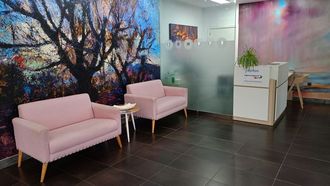 Instalaciones del Grupo San Vicente, que tiene veladores en Vimianzo y A Ponte do Porto