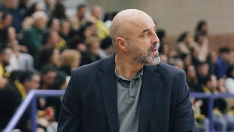 Lino durante el partido disputado en Murcia. 