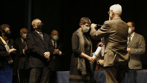  Ingreso de Ana Boulln como membro da Real Academia Galega 