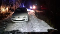 La nieve y el hielo complicaron la operacin de rescate