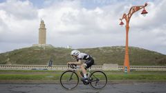 Imagen de archivo de la contrarreloj de O Gran Gami�o en su edici�n del 2024