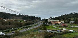 Vista general de la parroquia de Orro, en Culleredo