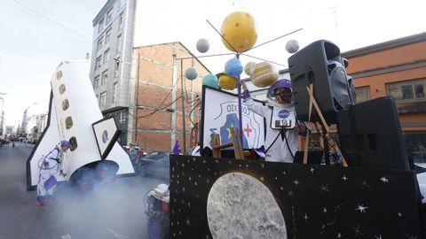 El desfile del carnaval de Sarria