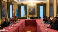 Reuni�n del consejo social de Gij�n