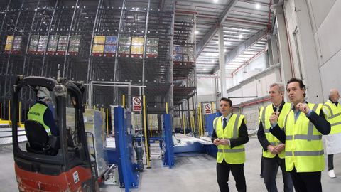 Alfonso Rueda visit� las instalaciones de Jealsa Foods en O Bodi�n