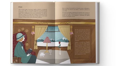 P�gina interior del libro sobre Agatha Christie de Nuria D�az
