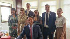 Equipo del PSOE en el nuevo gobierno municipal de Foz