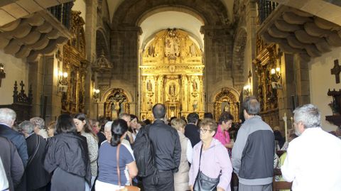 Interior del Monasterio de San Salvador de Lrez