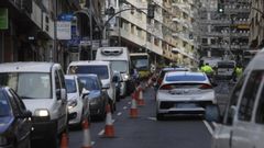 En la calle Xo�n XIII ya hubo obras a finales del a�o pasado.